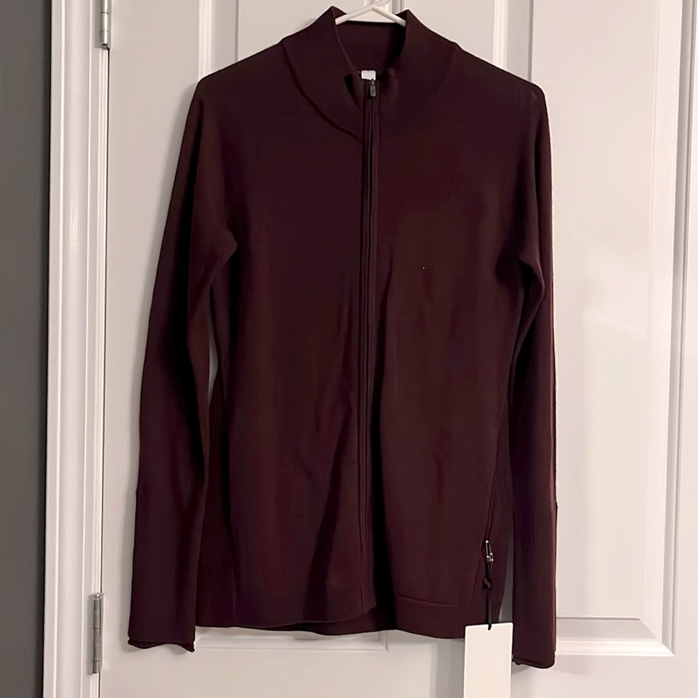 Lululemon Time to Thrive jacket NWT merino wool